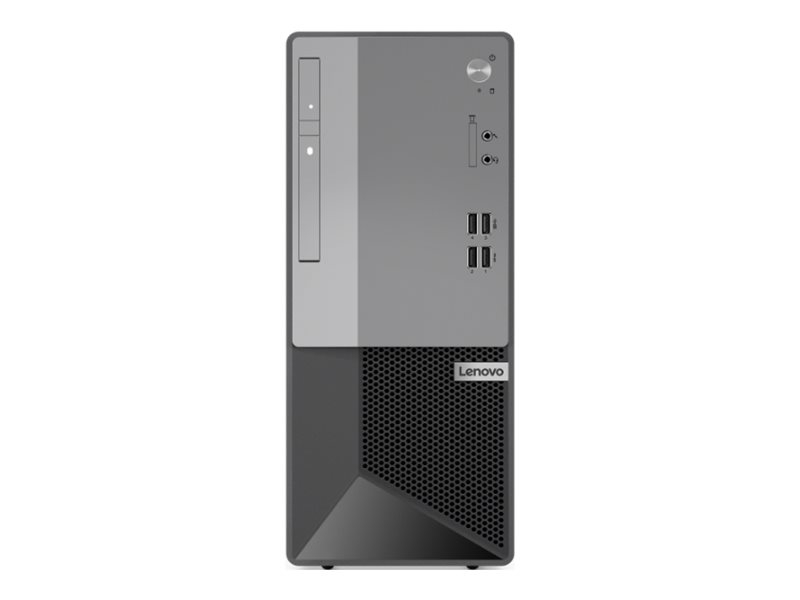 Lenovo V55t Gen 2-13ACN 11RR - Tower -AMD Ryzen 5 3400G 3,70GHz - RAM 8 GB - SSD 256 GB - NVMe - DVD-Writer - Radeon Graphics - GigE - Win 10 Pro 64-Bit - schwarz (Gestell), Silber (Blende) -